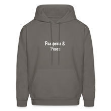 Load image into Gallery viewer, Hip Hop &amp; Boujee&#39;s Passport Wideneck Sweatshirt - asphalt gray