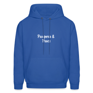 Hip Hop & Boujee's Passport Wideneck Sweatshirt - royal blue
