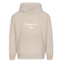 Load image into Gallery viewer, Hip Hop &amp; Boujee&#39;s Passport Wideneck Sweatshirt - Sand