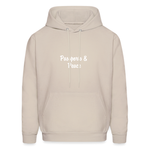 Hip Hop & Boujee's Passport Wideneck Sweatshirt - Sand