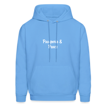 Load image into Gallery viewer, Hip Hop &amp; Boujee&#39;s Passport Wideneck Sweatshirt - carolina blue
