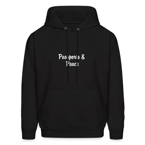 Hip Hop & Boujee's Passport Wideneck Sweatshirt - black
