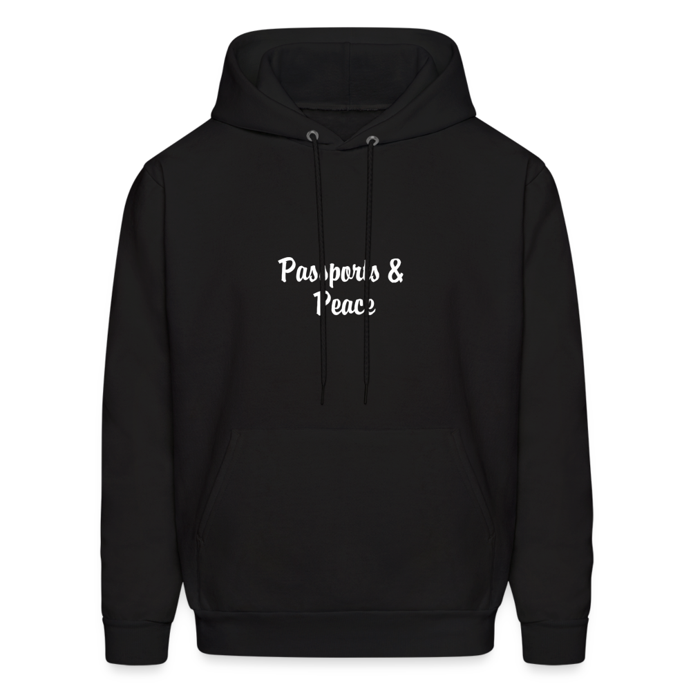 Hip Hop & Boujee's Passport Wideneck Sweatshirt - black