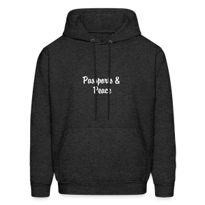 Hip Hop & Boujee's Passport Wideneck Sweatshirt - charcoal grey