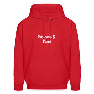 Hip Hop & Boujee's Passport Wideneck Sweatshirt - red