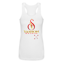 Load image into Gallery viewer, Vashon Shanee Women’s Performance Racerback Tank Top - white