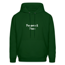 Load image into Gallery viewer, Hip Hop &amp; Boujee&#39;s Passport Wideneck Sweatshirt - forest green