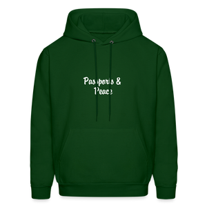 Hip Hop & Boujee's Passport Wideneck Sweatshirt - forest green