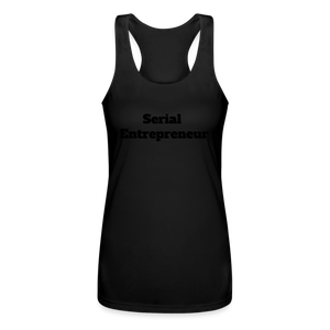 Serial Entrepreneur Racerback Tank Top - black