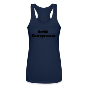 Serial Entrepreneur Racerback Tank Top - navy