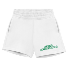 Load image into Gallery viewer, Serial Entrepreneur Jogger Short - white