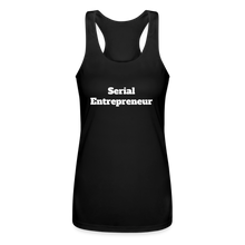 Load image into Gallery viewer, Serial Entrepreneur Women&#39;s Racerback Tee - black