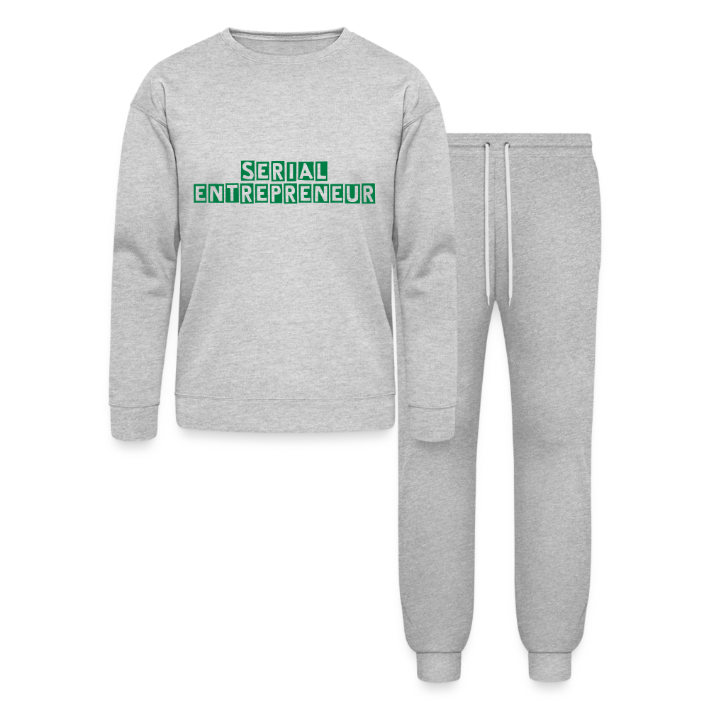 Unisex Serial Entrepreneur Lounge Set - heather gray