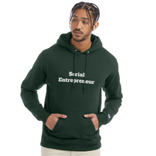 Load image into Gallery viewer, Men&#39;s Serial Entrepreneur Hoodie (unisex) - Dark Green