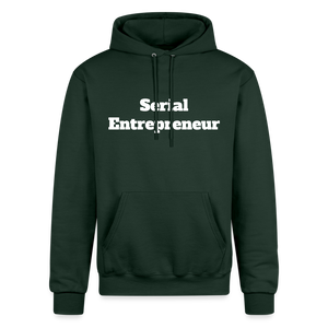 Men's Serial Entrepreneur Hoodie (unisex) - Dark Green