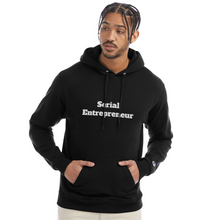 Load image into Gallery viewer, Men&#39;s Serial Entrepreneur Hoodie (unisex) - black