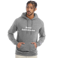 Load image into Gallery viewer, Men&#39;s Serial Entrepreneur Hoodie (unisex) - heather gray