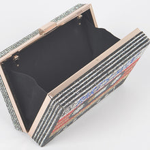 Load image into Gallery viewer, Gold Rhinestone Mixtape Bag