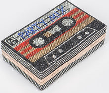 Load image into Gallery viewer, Gold Rhinestone Mixtape Bag