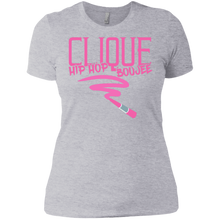 Load image into Gallery viewer, Hip Hop &amp; Boujee&#39;s &#39;Lipstick Retro&#39; Ladies&#39; Boyfriend T-Shirt - Hip Hop &amp; Boujee