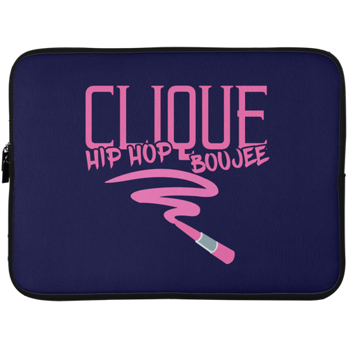 Hip Hop & Boujee's 'Lipstick Retro' Laptop Sleeve - 15 Inch - Hip Hop & Boujee