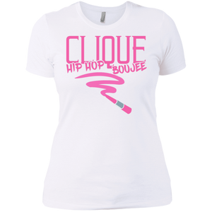 Hip Hop & Boujee's 'Lipstick Retro' Ladies' Boyfriend T-Shirt - Hip Hop & Boujee