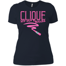 Load image into Gallery viewer, Hip Hop &amp; Boujee&#39;s &#39;Lipstick Retro&#39; Ladies&#39; Boyfriend T-Shirt - Hip Hop &amp; Boujee