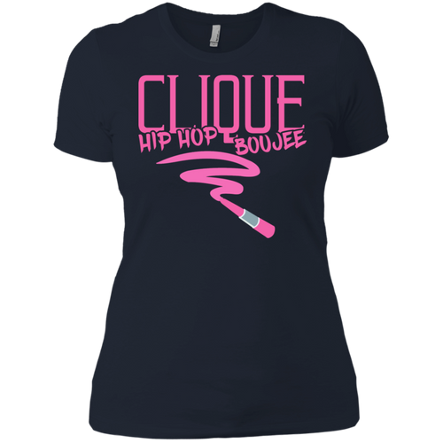 Hip Hop & Boujee's 'Lipstick Retro' Ladies' Boyfriend T-Shirt - Hip Hop & Boujee