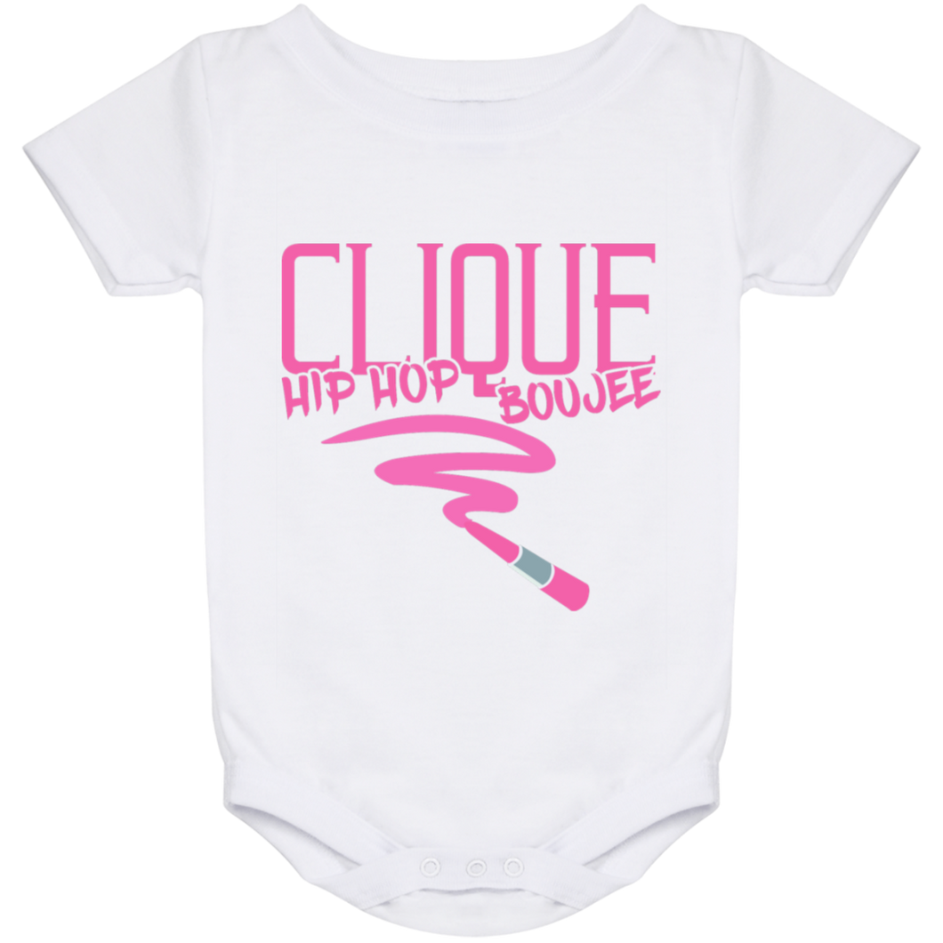 Hip Hop & Boujee's 'Lipstick Retro' Baby Onesie 24 Month - Hip Hop & Boujee