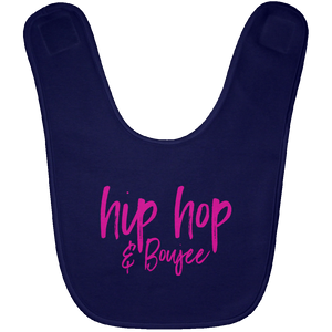 Hip Hop & Boujee's 'Lipstick Retro' Baby Bib - Hip Hop & Boujee