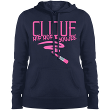 Load image into Gallery viewer, Hip Hop &amp; Boujee&#39;s &#39;Lipstick Retro&#39; Ladies&#39; Pullover Hooded Sweatshirt - Hip Hop &amp; Boujee