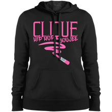 Load image into Gallery viewer, Hip Hop &amp; Boujee&#39;s &#39;Lipstick Retro&#39; Ladies&#39; Pullover Hooded Sweatshirt - Hip Hop &amp; Boujee