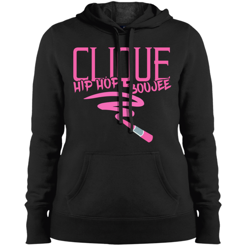 Hip Hop & Boujee's 'Lipstick Retro' Ladies' Pullover Hooded Sweatshirt - Hip Hop & Boujee