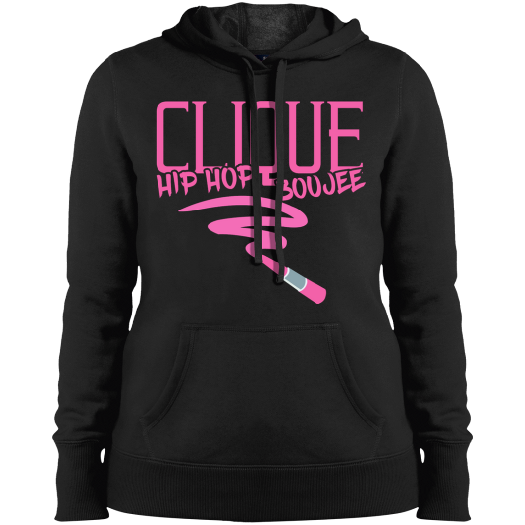 Hip Hop & Boujee's 'Lipstick Retro' Ladies' Pullover Hooded Sweatshirt - Hip Hop & Boujee