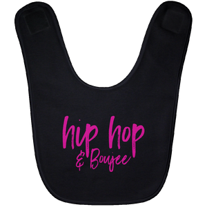 Hip Hop & Boujee's 'Lipstick Retro' Baby Bib - Hip Hop & Boujee
