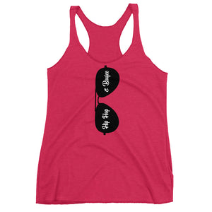 Hip Hop & Boujee's "Stunna Shades" Collection Racerback Tank - Hip Hop & Boujee