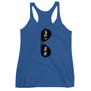 Hip Hop & Boujee's "Stunna Shades" Collection Racerback Tank - Hip Hop & Boujee