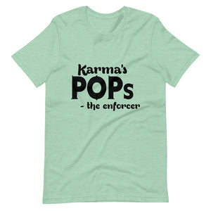 Hip Hop & Boujee's - Meet Karma's Pops Short-Sleeve Unisex T-Shirt - Hip Hop & Boujee