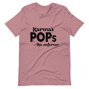 Hip Hop & Boujee's - Meet Karma's Pops Short-Sleeve Unisex T-Shirt - Hip Hop & Boujee