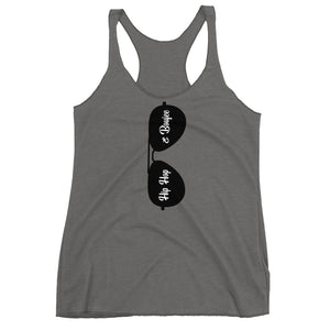 Hip Hop & Boujee's "Stunna Shades" Collection Racerback Tank - Hip Hop & Boujee