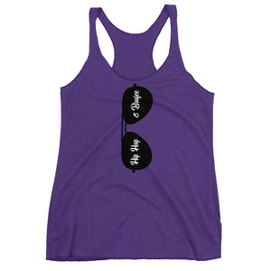 Hip Hop & Boujee's "Stunna Shades" Collection Racerback Tank - Hip Hop & Boujee