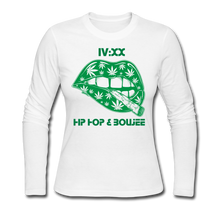 Load image into Gallery viewer, Hip Hop &amp; Boujee&#39;s 420 Women&#39;s Long Sleeve Jersey T-Shirt - Hip Hop &amp; Boujee