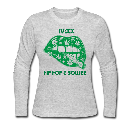Hip Hop & Boujee's 420 Women's Long Sleeve Jersey T-Shirt - Hip Hop & Boujee