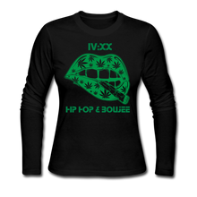 Load image into Gallery viewer, Hip Hop &amp; Boujee&#39;s 420 Women&#39;s Long Sleeve Jersey T-Shirt - Hip Hop &amp; Boujee