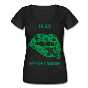 Hip Hop & Boujee's 420 Women's Scoop Neck T-Shirt - Hip Hop & Boujee
