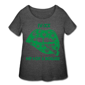 Hip Hop & Boujee's 420 Women’s Curvy T-Shirt - Hip Hop & Boujee