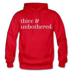 Hip Hop & Boujee's Thicc & Unbothered Hoodie - Hip Hop & Boujee