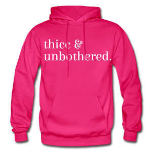 Hip Hop & Boujee's Thicc & Unbothered Hoodie - Hip Hop & Boujee