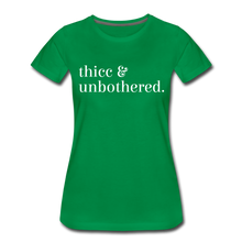Load image into Gallery viewer, Hip Hop &amp; Boujee&#39;s Thicc &amp; Unbothered Women’s Premium T-Shirt - Hip Hop &amp; Boujee