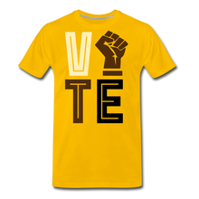 Load image into Gallery viewer, Hip Hop &amp; Boujee&#39;s Brown Unisex Vote T-Shirt Collection - Hip Hop &amp; Boujee